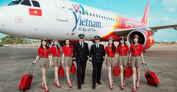 Vietjet Air Đội Bay sinh động nhất thế giới