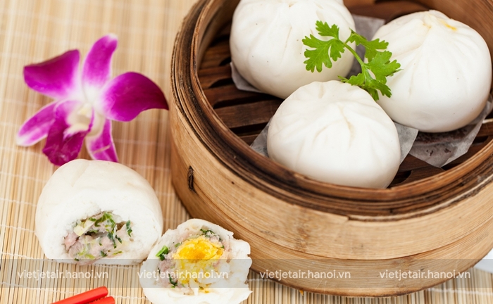 Bánh bao - điểm tâm quen thuộc ở Trung Quốc