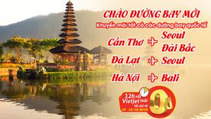 1.980.000 vé 0 đồng khuyến mãi đường bay quốc tế từ Vietjet