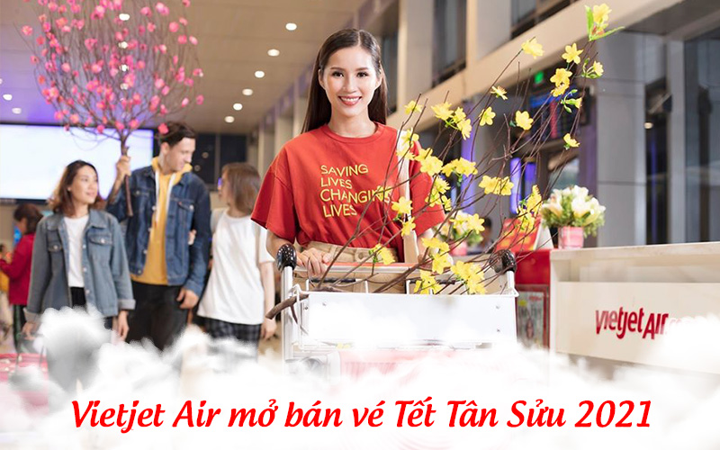 Vietjet Air mở bán 1,5 triệu vé máy bay Tết Nguyên đán 2021