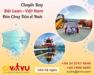 Vé máy bay từ Đài Loan về Việt Nam