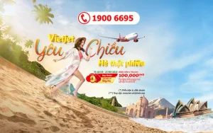 Săn vé 0 đồng Vietjet dịp chào hè 2023 mới nhất