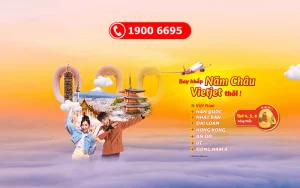 Vietjet Air ưu đãi vé 0 đồng bay khắp năm châu