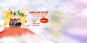 Vietjet Air ưu đãi vé máy bay Tết chỉ từ 1.9000.000VND