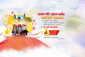 Vietjet Air ưu đãi vé máy bay 0 đồng đường bay nội địa