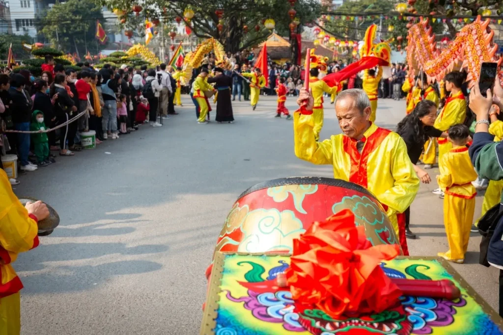 Hội làng Triều Khúc - Hội làng nổi tiếng thu hút khách du lịch dịp đầu năm